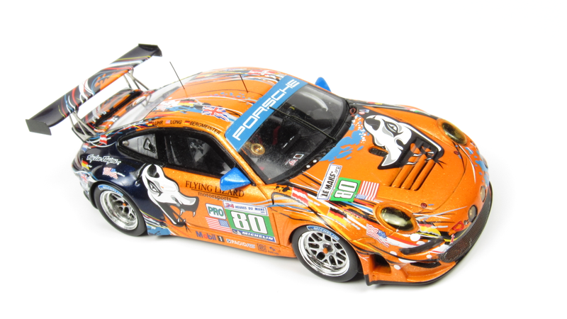 Illustration for article titled Flying Lizard Motorsports Porsche 911 GT3 RSR Art Car